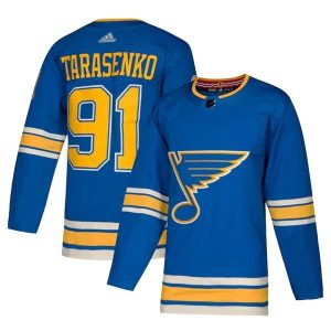 Herren St. Louis Blues Eishockey Trikot Vladimir Tarasenko #91 2018-19 Blau Authentic